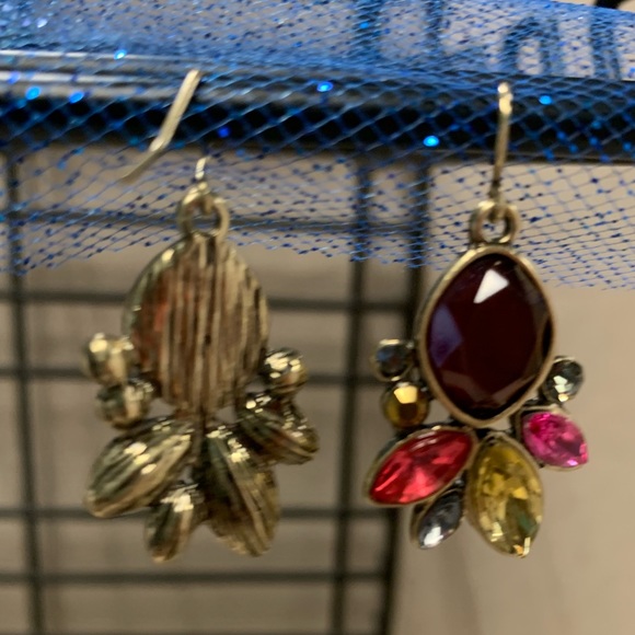 💎HPx2💎Pink & Red Floral Drop Earrings💕 - Picture 5 of 8